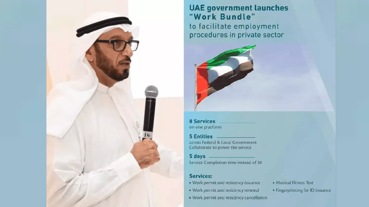 uae's 'work bundle' revolution streamlining work permits for private sector employees in dubai