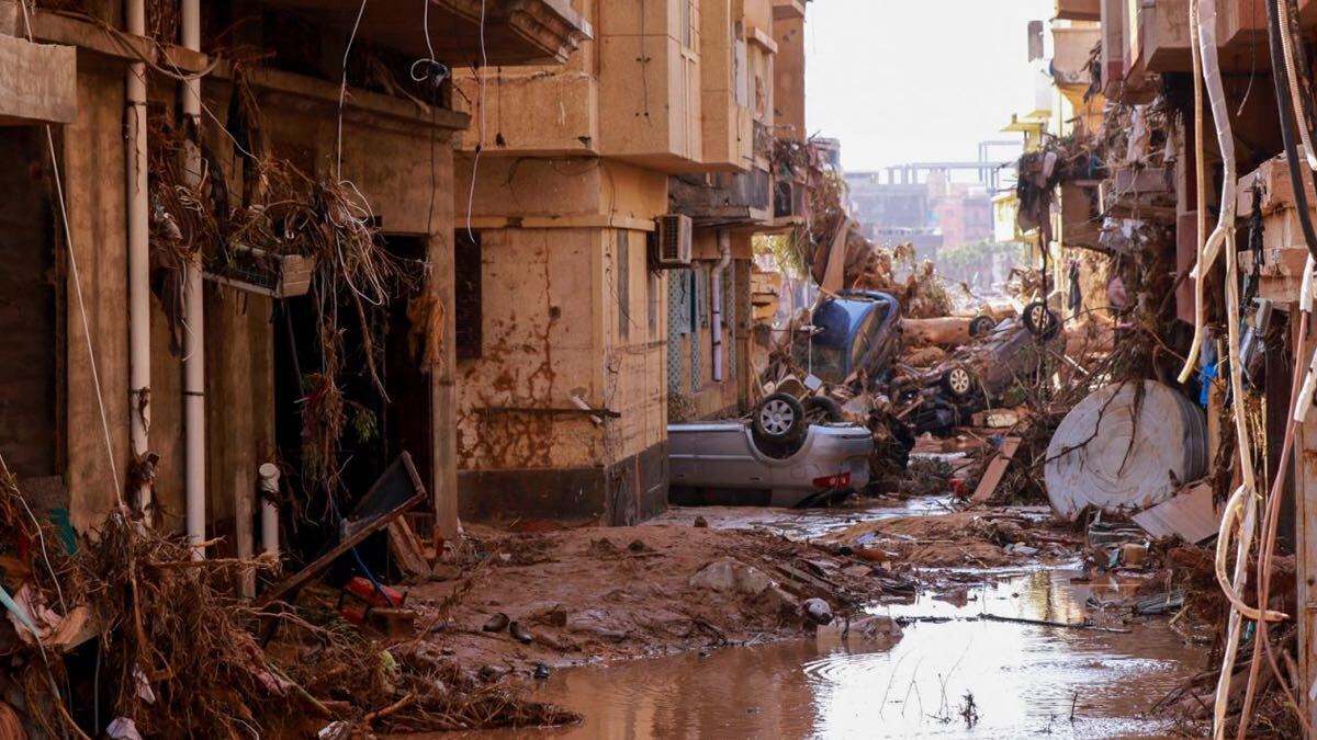 150 killed as 'catastrophic' storm floods hit libya