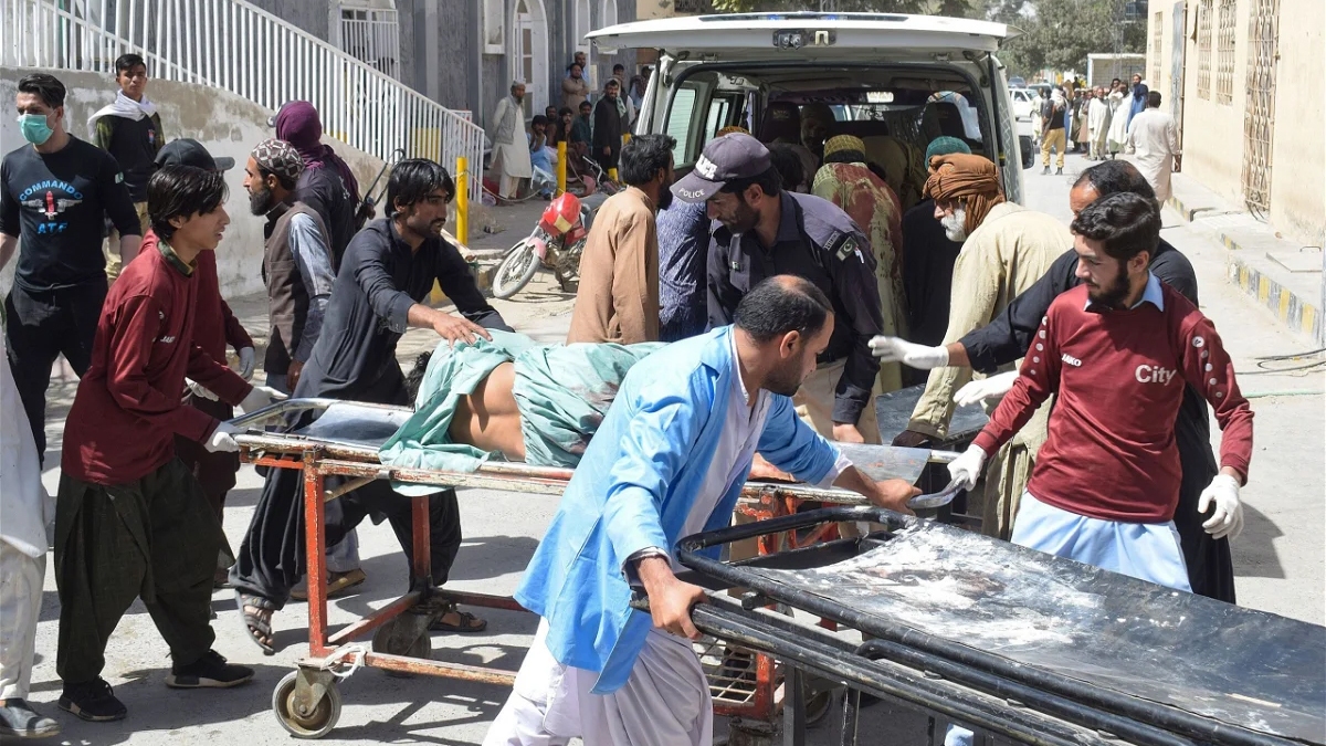tragedy strikes as suicide blast rocks hangu mosque, leaving 5 dead and 12 injured