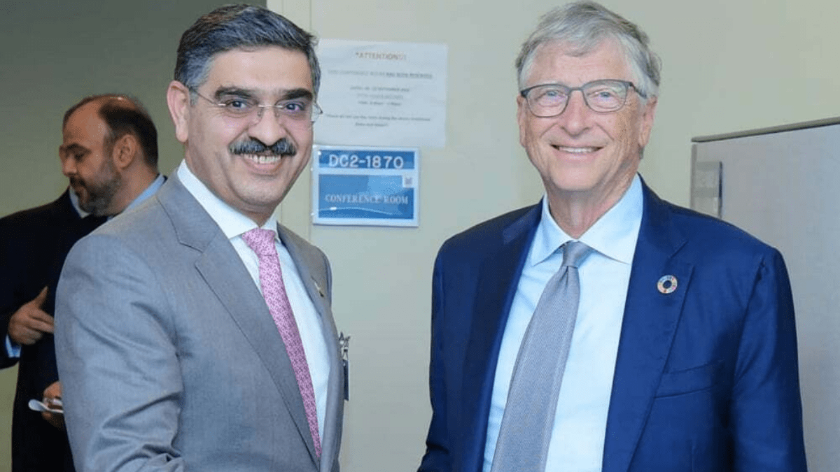 caretaker pm kakar and bill gates collaborate on social support initiatives