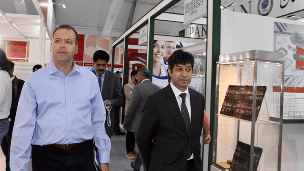 over 40 pakistani businesses have set up shop at the arab health 2024, a big healthcare exhibition in dubai.