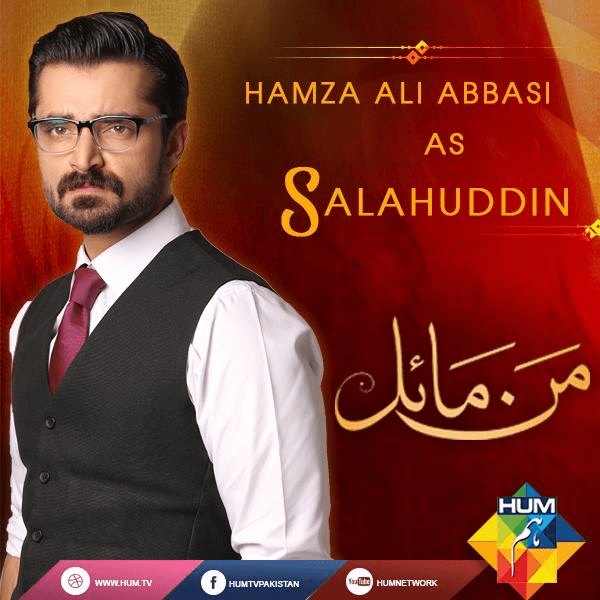 Hamza Ali Abbasi as Salahuddin in "Mann Mayal"
