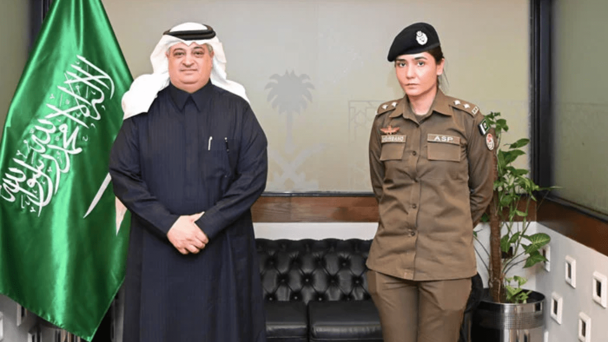 asp shehrbano's heroic act rewarded with a majestic journey by saudi
