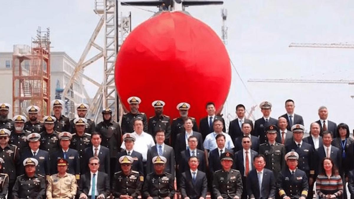 china launches first hangor class submarine for pakistan navy